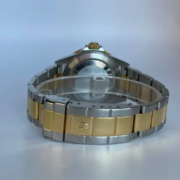 Rolex Submariner Two-Tone 18KY Gold & Stainless-Steel Oyster Band 16613 - Picture 2 of 5